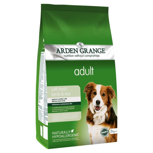 Arden Grange Adult Lamb & Rice Dry Dog Food, 2kg