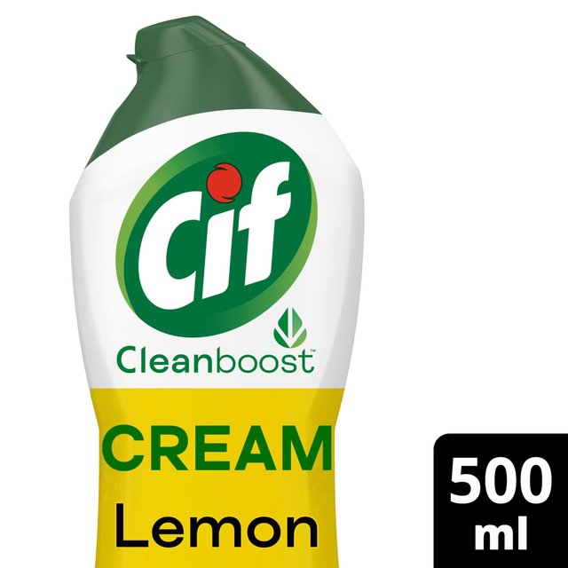 Cif Lemon Cream Cleaner, 500ml