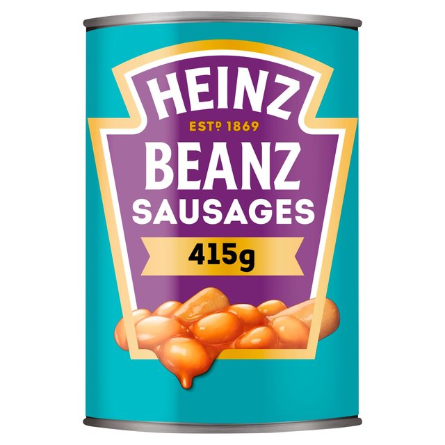 Heinz Baked Beans and Pork Sausages, 415g
