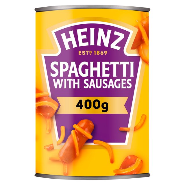 Heinz Spaghetti & Sausages, 400g