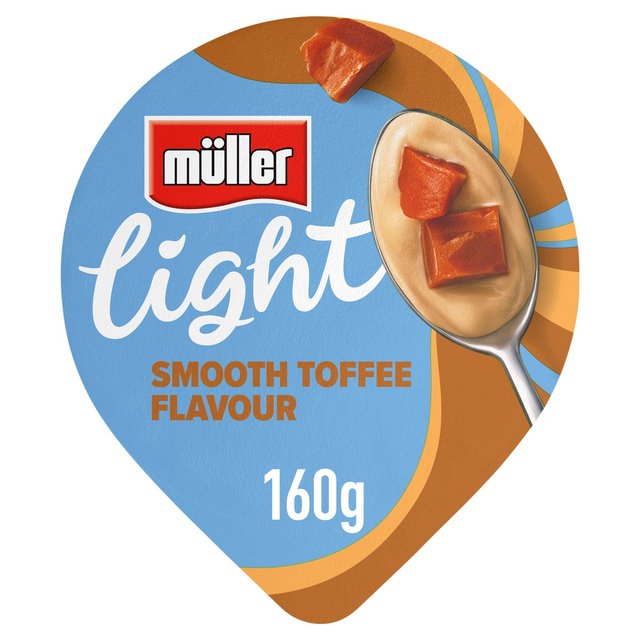 Muller Light Toffee Fat Free Yogurt, 160g