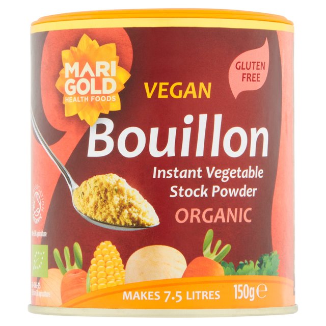 Marigold Organic Swiss Vegetable Vegan Bouillon Powder, 150g