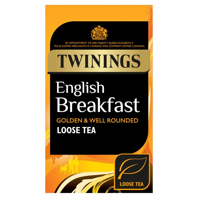 Twinings Loose Leaf English Breakfast Tea, 125g