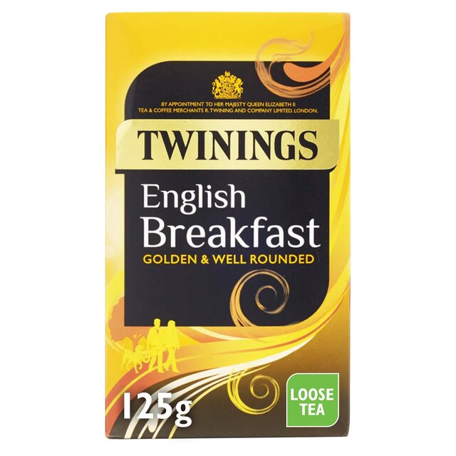 Twinings Loose Leaf English Breakfast Tea, 125g