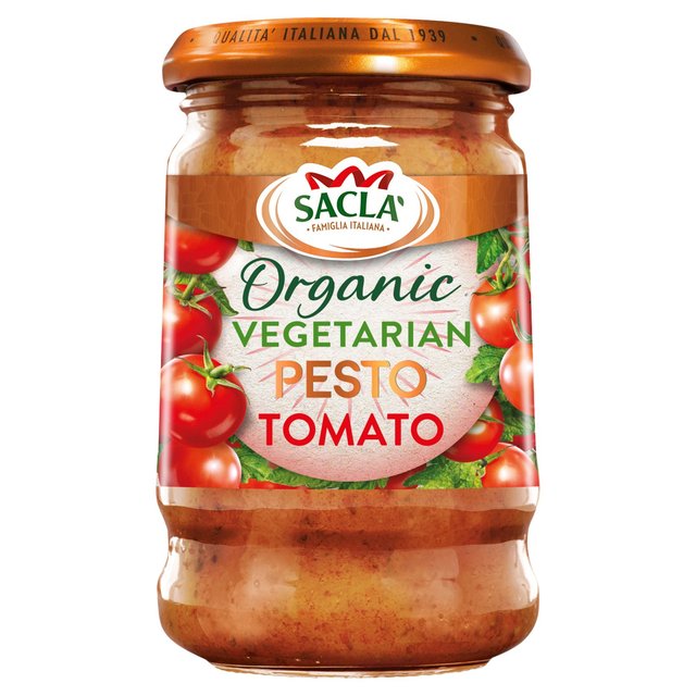 Sacla’ Organic Tomato Pesto, 190g