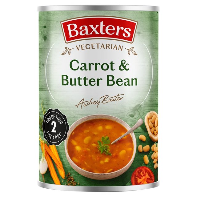 Baxters Vegetarian Carrot & Butterbean Soup, 400g