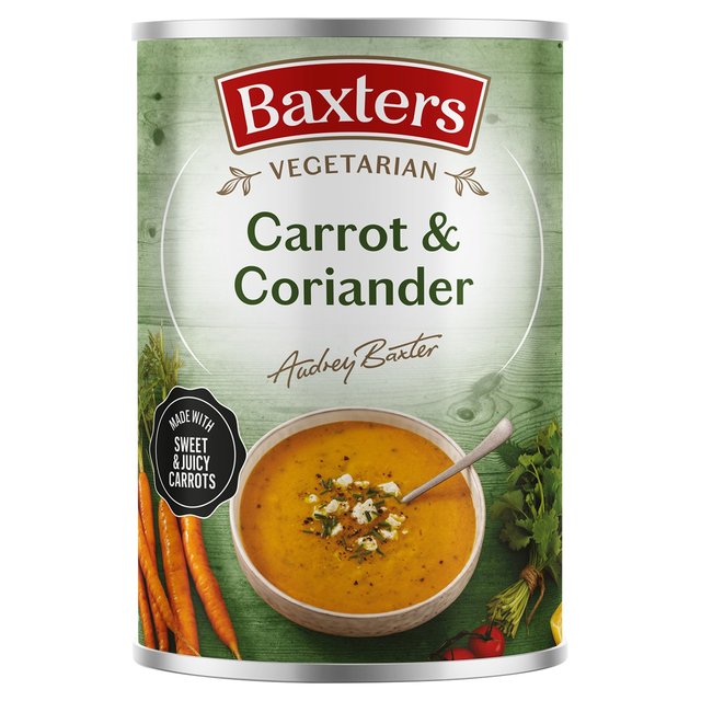 Baxters Vegetarian Carrot & Coriander Soup, 400g