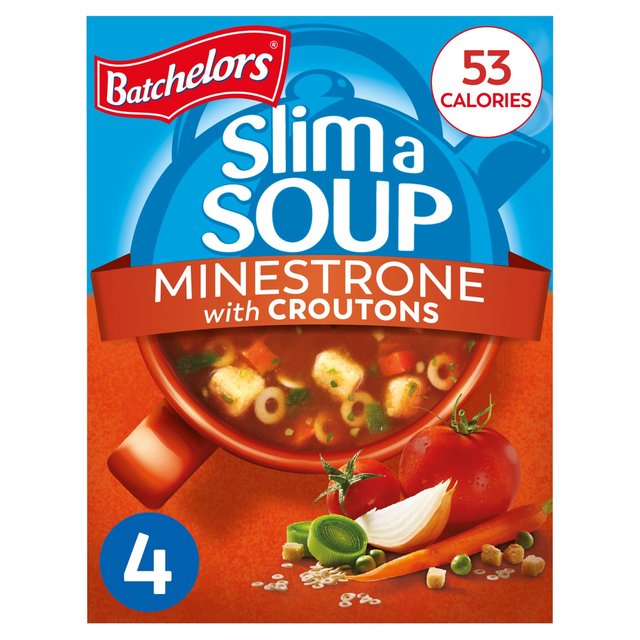Batchelors Slim A Soup Minestrone, 4 x 15g