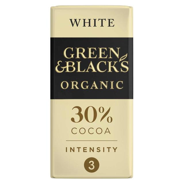 Green & Black’s Organic White Chocolate Bar, 90g
