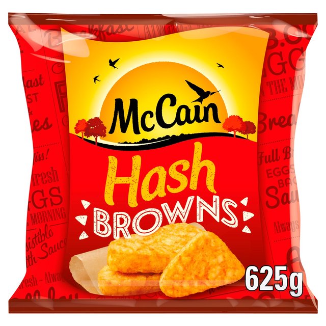 McCain Hash Browns Frozen, 625g