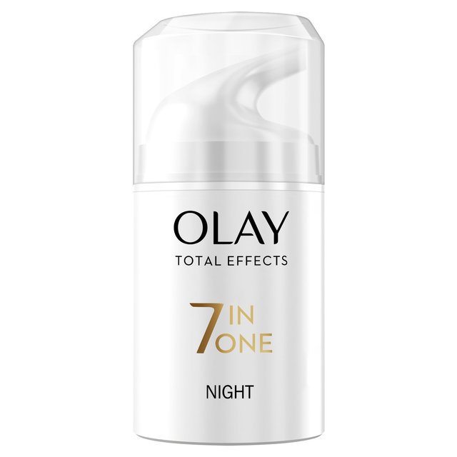 Olay Total Effects Anti-Ageing 7-in-1 Night Firming Moisturiser, 50ml