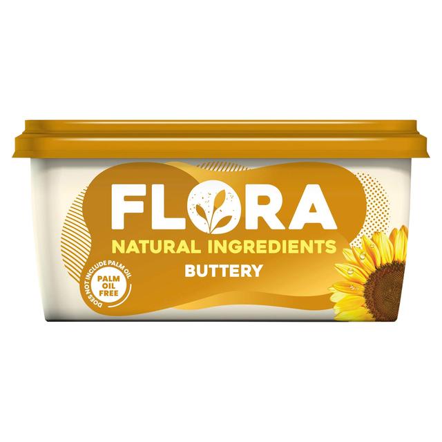 Flora Buttery Spread With Natural Ingredients, 450g