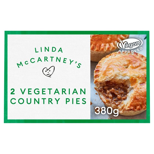 Linda McCartney 2 Frozen Country Pies Deep Fill, 380g
