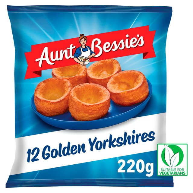 Aunt Bessie’s 10 Glorious Golden Yorkshire Puddings, 190g