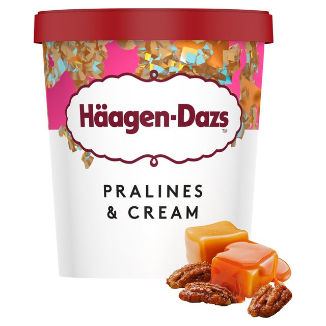Hagen-Dazs Pralines & Cream Ice Cream, 460ml