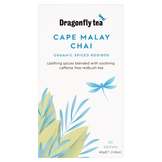 Dragonfly Organic Rooibos Chai Tea Bags, 20 Per Pack