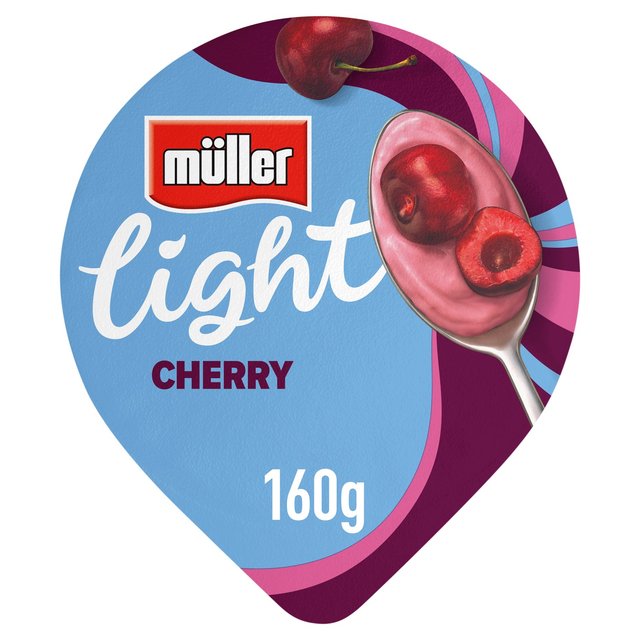 Muller Light Cherry Fat Free Yogurt, 160g