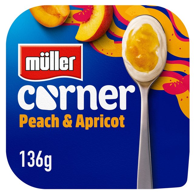 Muller Corner Peach and Apricot Yogurt, 136g