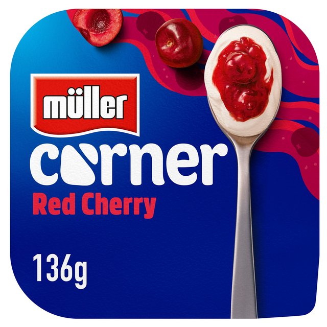 Muller Corner Red Cherry Yogurt, 136g