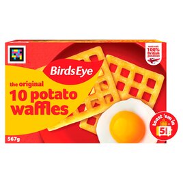 Birds Eye 10 Potato Waffles | Ocado