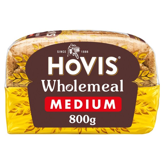 Hovis Tasty Wholemeal Medium Sliced Bread, 800g