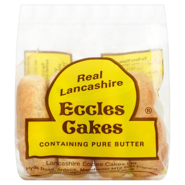 Lancs Eccles Cake Lancashire Eccles Cakes, 4 Per Pack