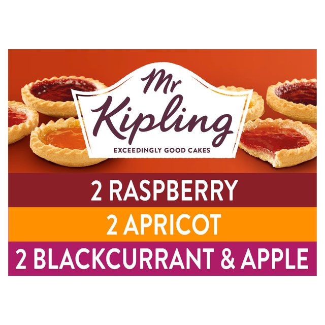 Mr Kipling Jam Tarts, 6 Per Pack