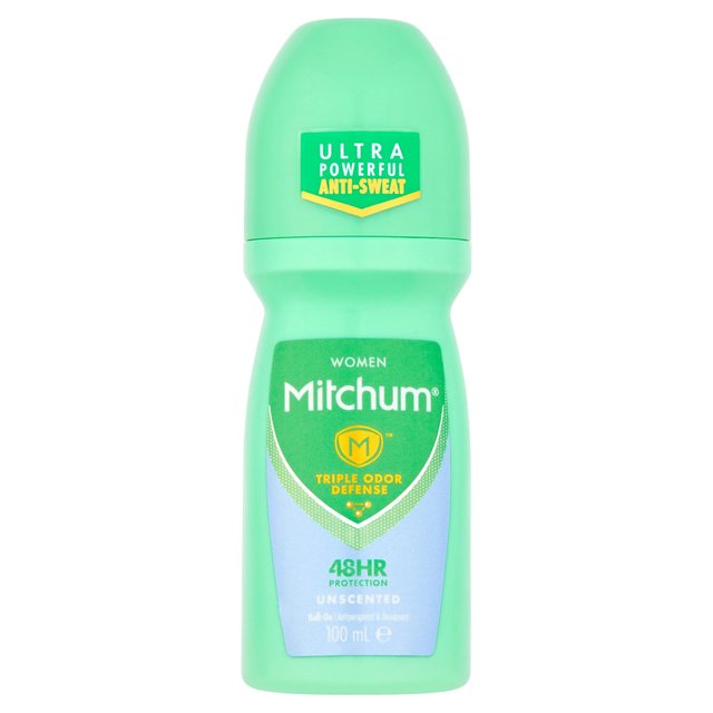 Mitchum Advanced Control Unscented Roll On Deodorant, 100ml