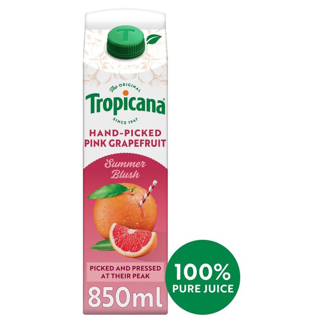 Tropicana Sensations Pink Grapefruit Fruit Juice, 850ml