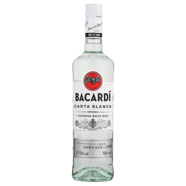 Bacardi Carta Blanca White Rum, 70cl