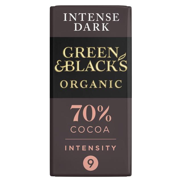 Green & Black’s 70% Organic Dark Chocolate Bar, 90g