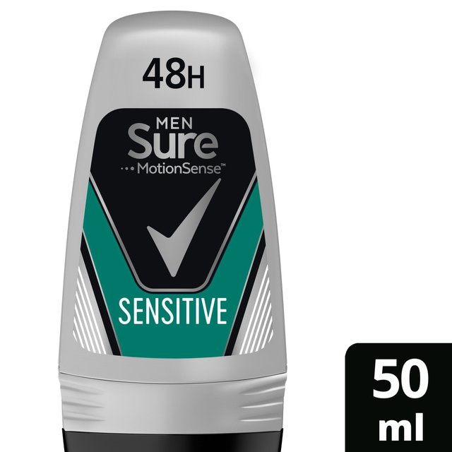 Sure Men Sensitive Roll-On Anti-Perspirant Deodorant, 50ml