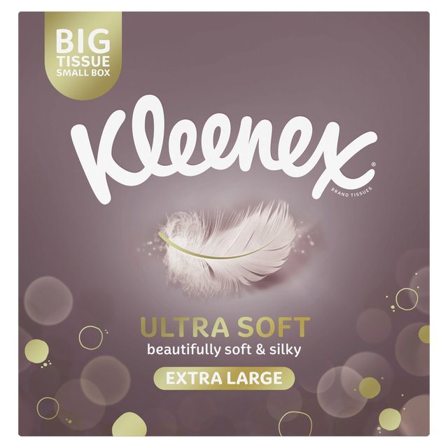 Kleenex Ultra Soft Extra Large Compact Tissues, 40 Per Pack