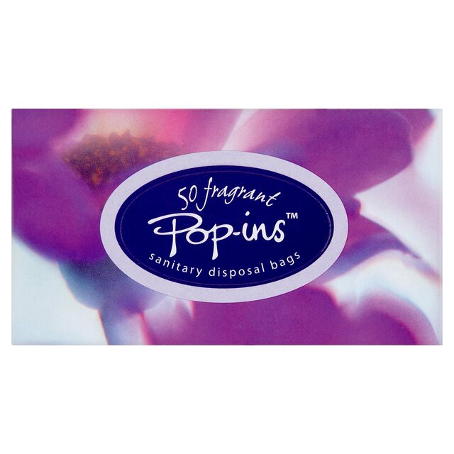 Pop-ins Sanitary Disposal Bags, 50 per Pack