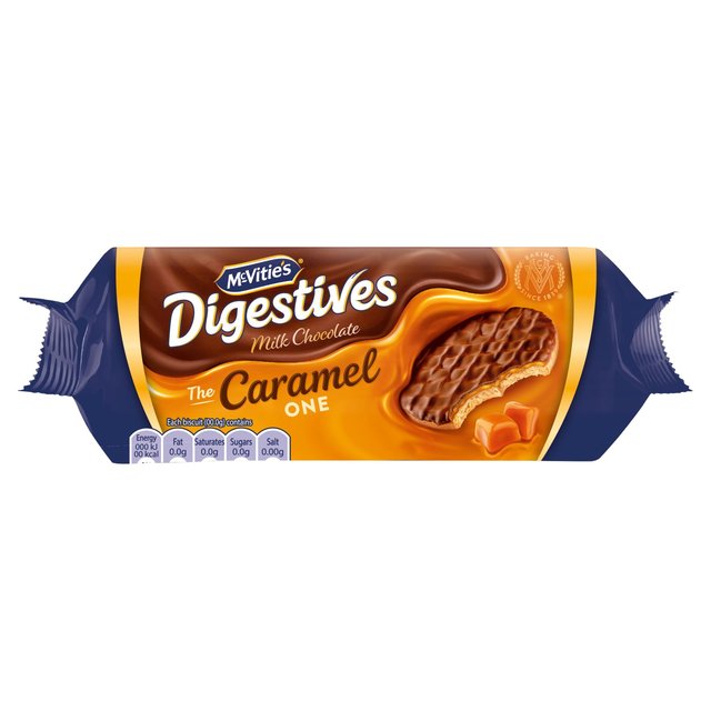McVitie’s Milk Chocolate Digestive Biscuits the Caramel One, 250g