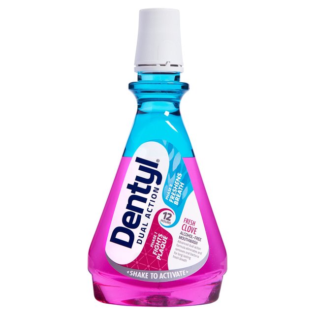 Dentyl Dual Action Fresh Clove CPC Mouthwash, 500ml
