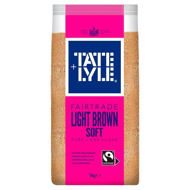 Tate & Lyle Fairtrade Light Soft Brown Sugar, 1kg