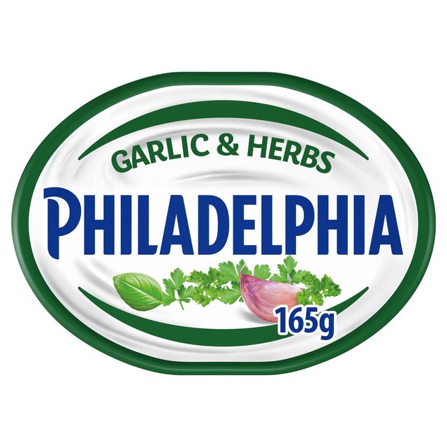 Philadelphia Garlic & Herbs Soft Cheese, 165g