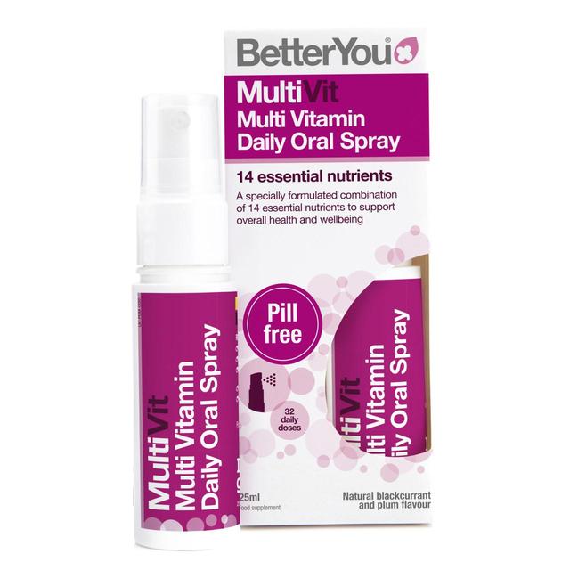 BetterYou Multivitamin Daily Oral Spray, 25ml