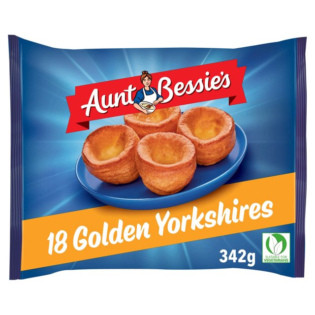 Aunt Bessie’s 18 Glorious Golden Yorkshire Puddings, 342g