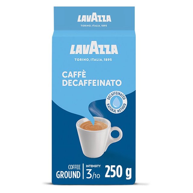 Lavazza Decaffeinated Ground Coffee, 250g