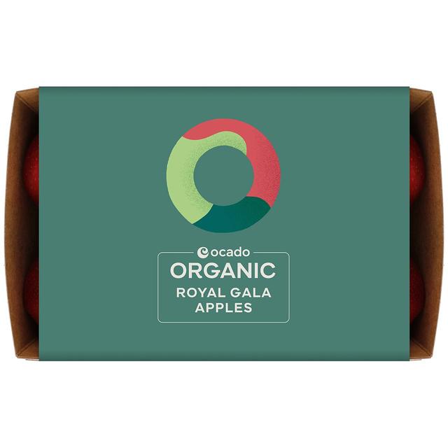 Ocado Organic Royal Gala Apples, 6 Per Pack