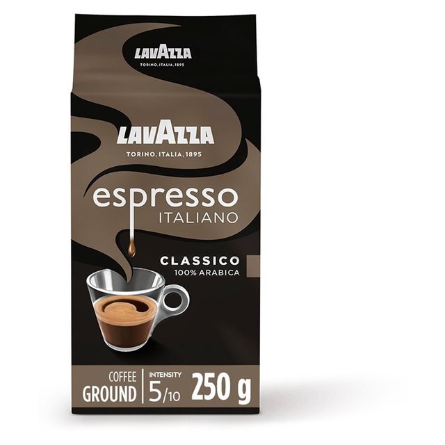 Lavazza Espresso Italiano Classico Ground Coffee, 250g