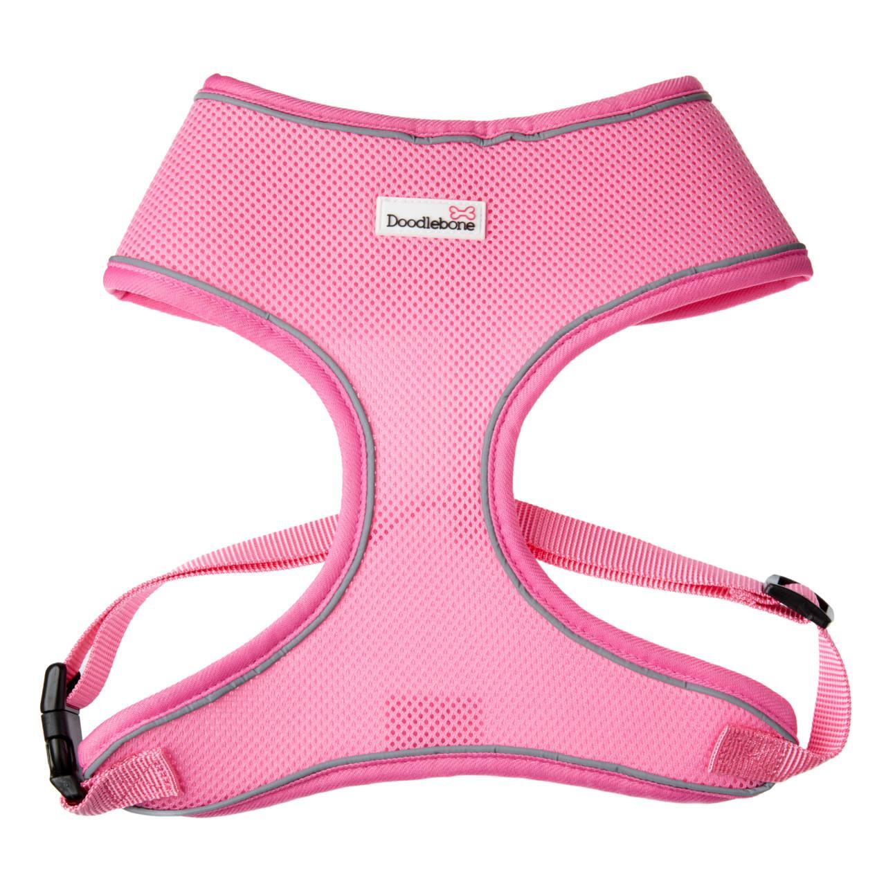 An image of Doodlebone Harness Pink Ex Large