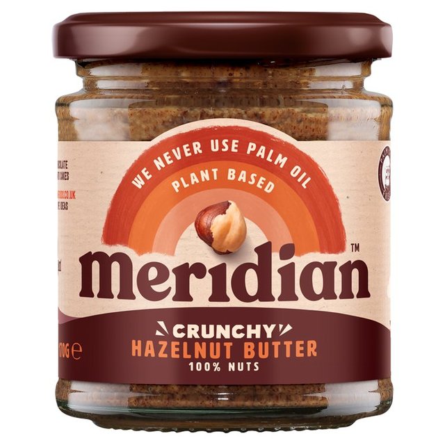 Meridian Crunchy Hazelnut Butter 100% Nuts, 170g