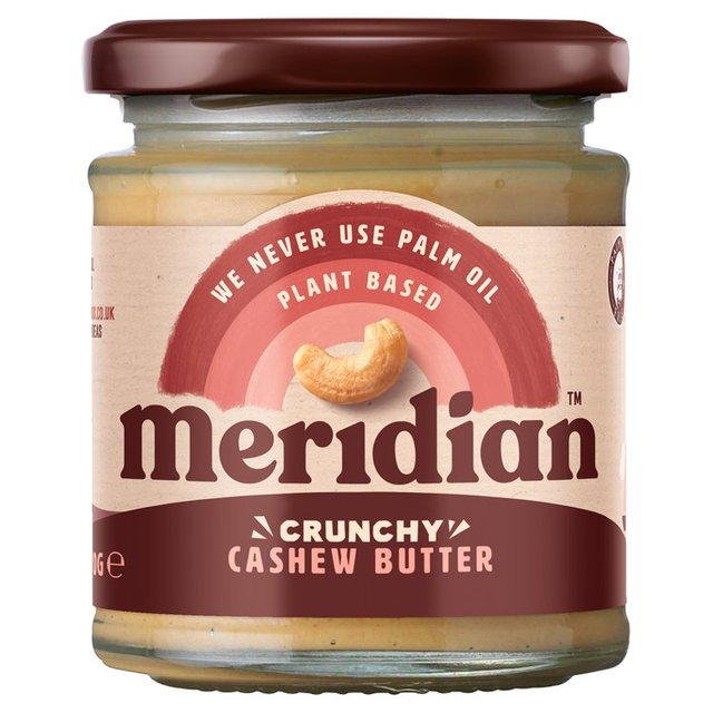Meridian Crunchy Cashew Butter, 170g