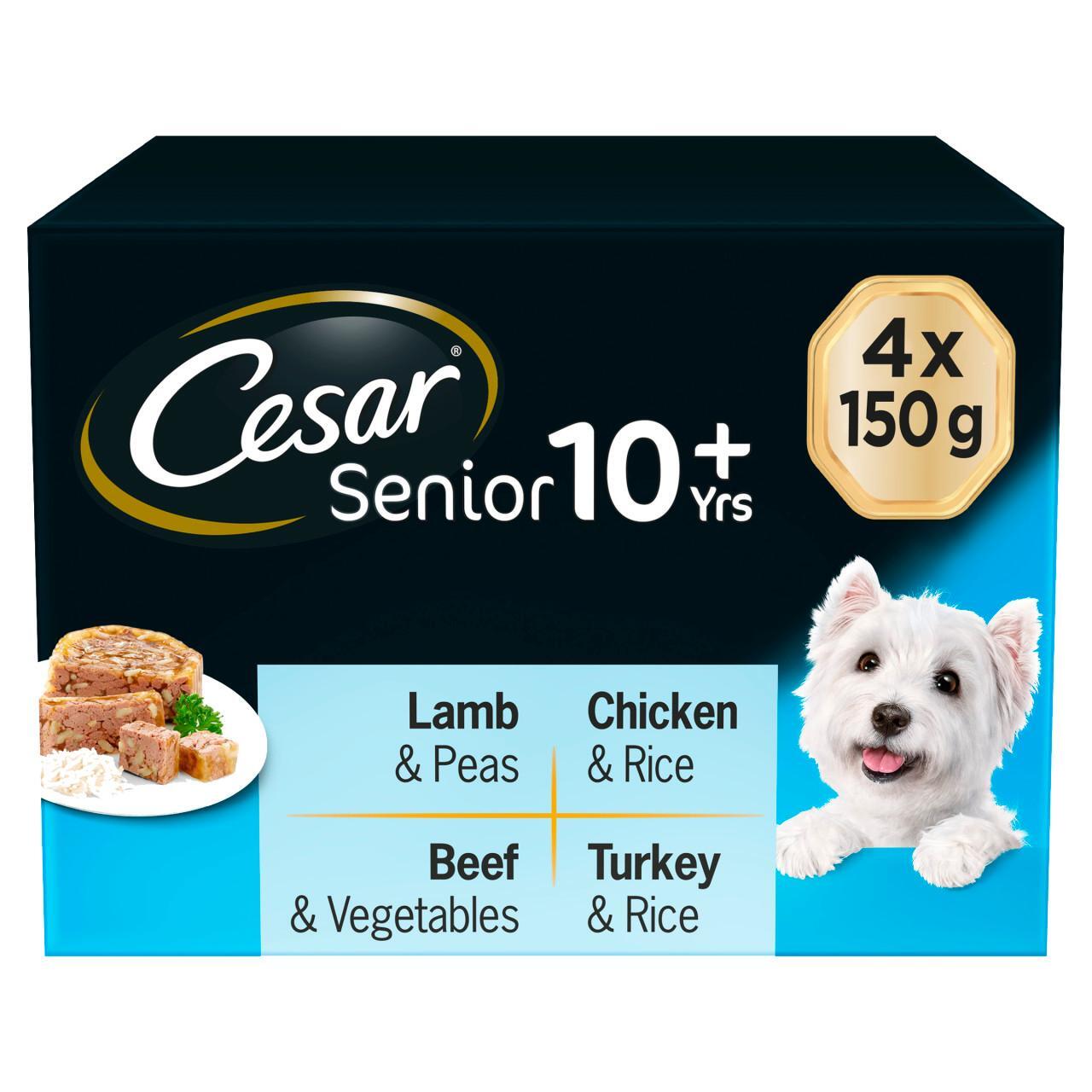 An image of Cesar 10+ Dog Tray Meat in Jelly