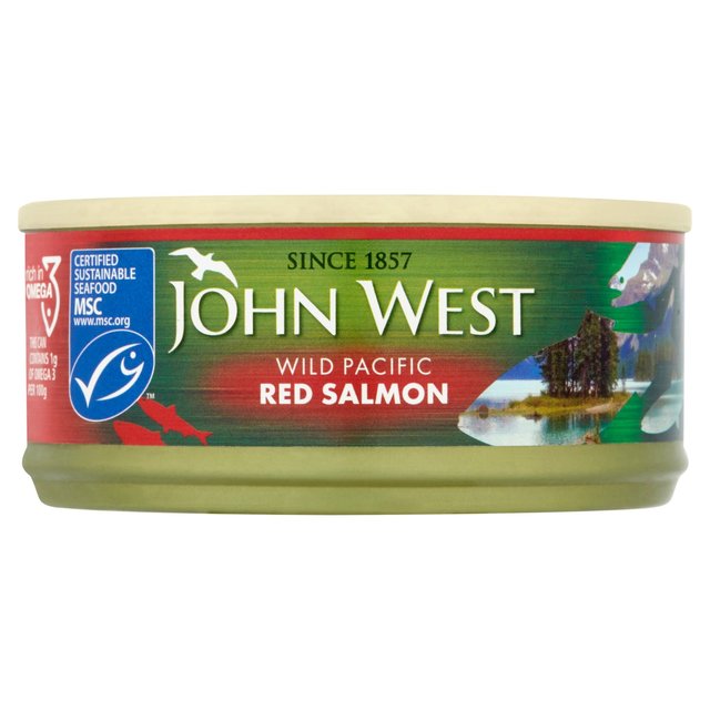 John West Wild Pacific Red Salmon MSC, 105g