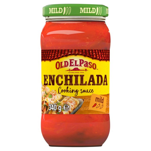 Old El Paso Cheesy Baked Enchilada Cooking Sauce, 340g