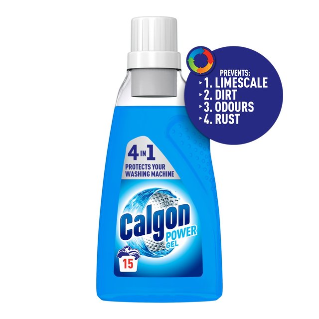Calgon 4-in-1 Washing Machine Water Softener Gel, 750ml